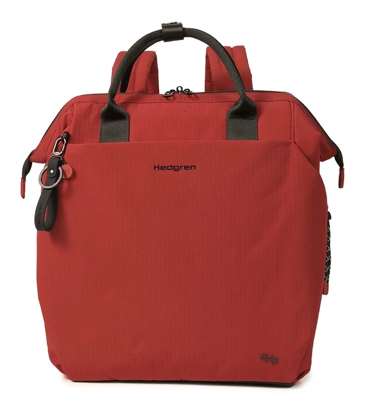 Hedgren laptop backpack with laptop compartment Orizuru Backpack 15" Dahlia Red dark red