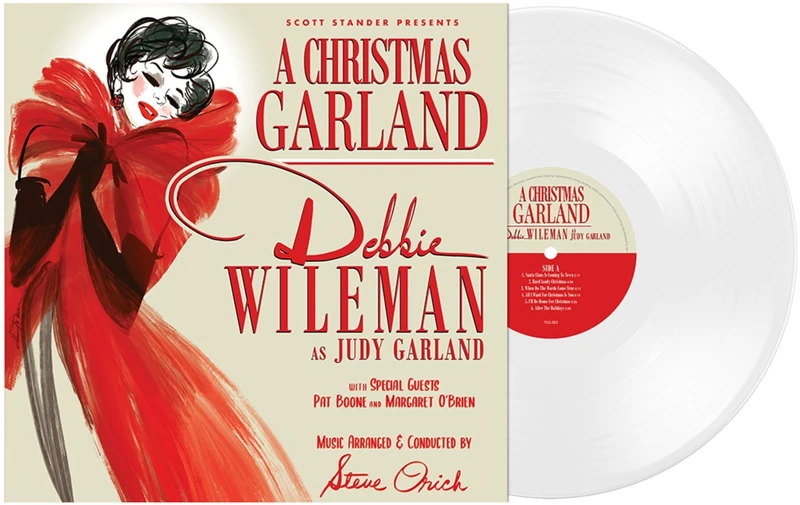A Christmas Garland Debbie Wileman as Judy Garland (White Vinyl) [VINYL]