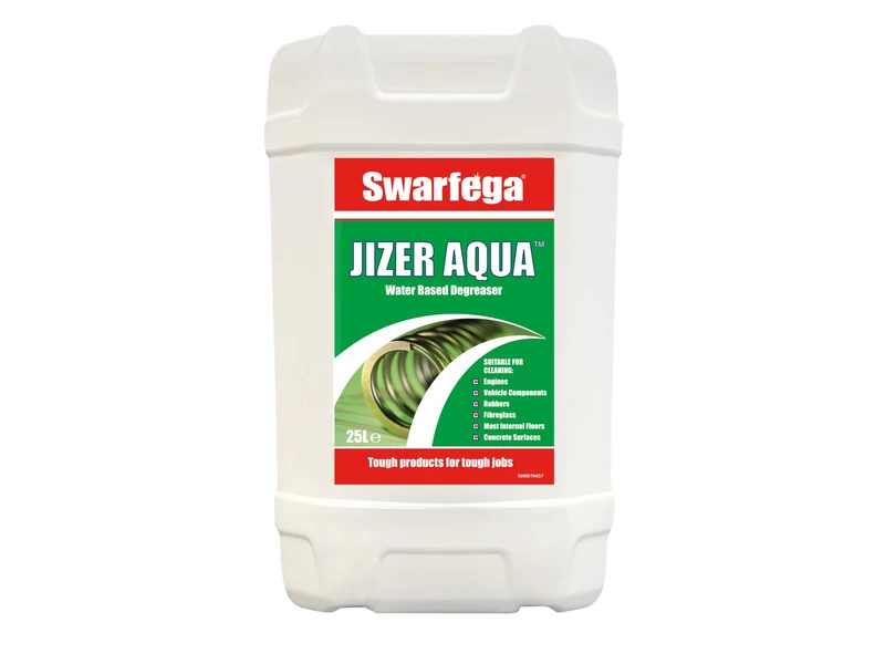 Swarfega Jizer Aqua 25L – Heavy-Duty Water-Based Degreaser for Engines, Machinery & Parts | Biodegradable, Non-Flammable, Safe for Metal & Plastic | Ideal for Automotive & Industrial Cleaning