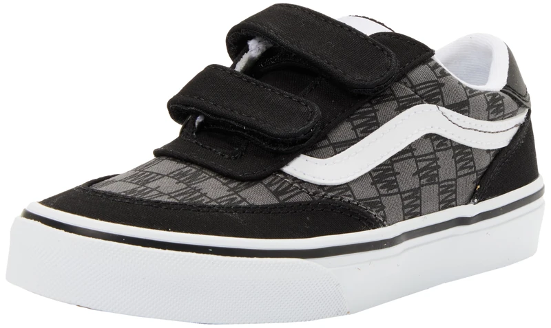 Vans Brooklyn LS V, Scribble Check Black - Image 1