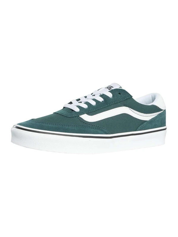 Vans Brooklyn LS, Suede/Canvas Mystic Moss - Image 1