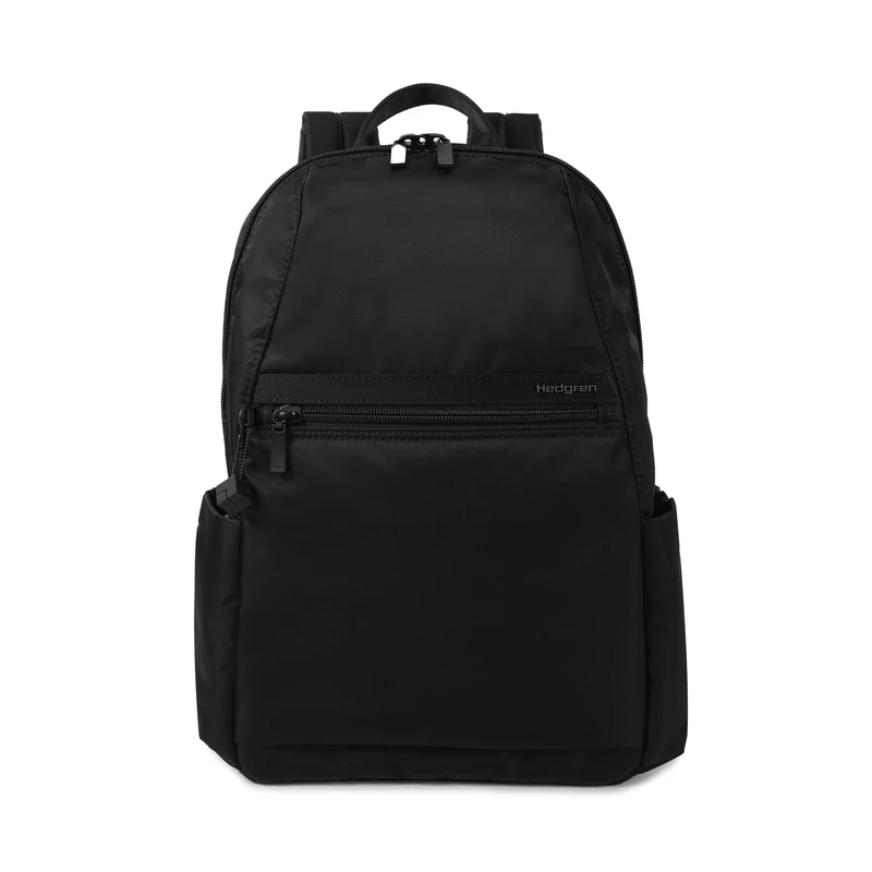 Hedgren VOGUE XXL Women's Backpack 14 Inch with RFID Protection - Water-Repellent Laptop Backpack Large with Bottle Holder & Key Hook - 39 cm - Black, black, XXL, Casual