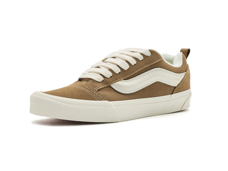 Vans Unisex Knu Skool Olive Brown 6.5 40