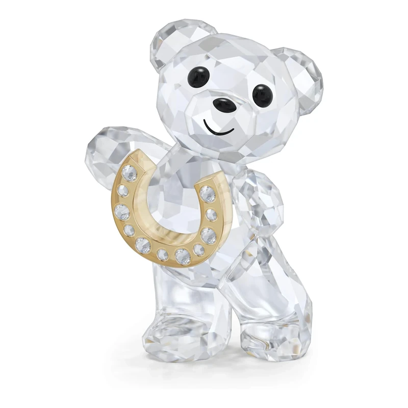 Swarovski Kris Bear Lucky Horseshoe