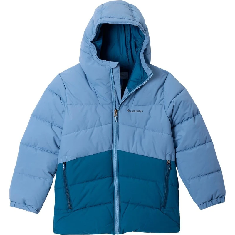 Columbia Youth Boys Arctic Blast 2 Jacket, Ski Jacket, Rainy Day/Phoenix Blue, XX-Small