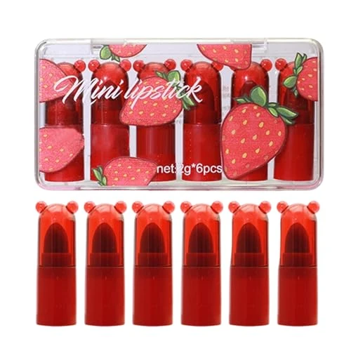 Lipstick Sets For Women | Portable Long Lasting Gloss - Lipstick Makeup Kit,for Daily Offices Evening Party Family Friends Beauty Enthusiast