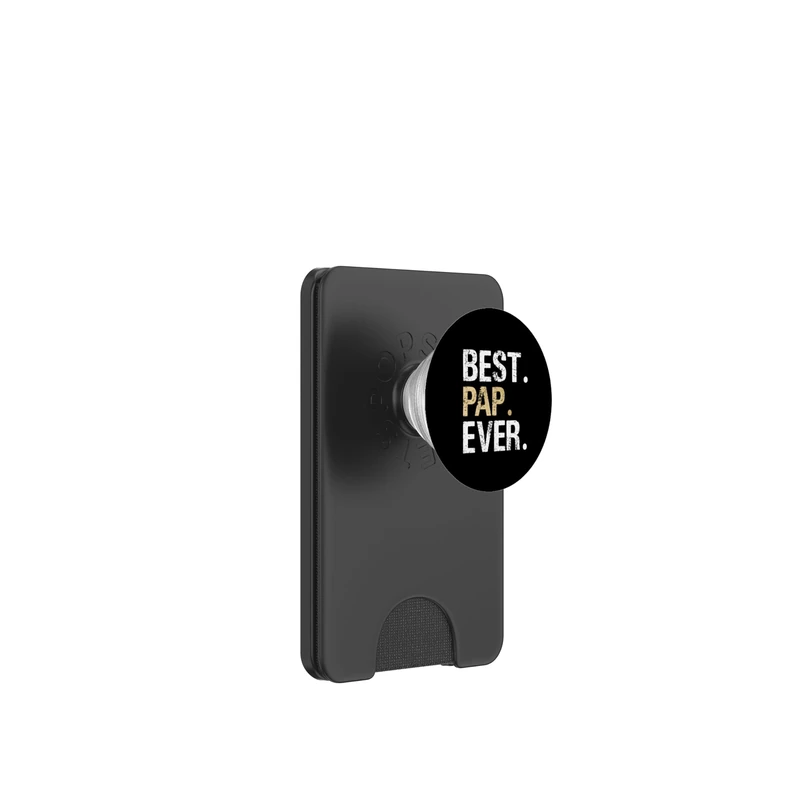 Best Pap Ever Grandpa Grandfather PopSockets PopWallet for MagSafe