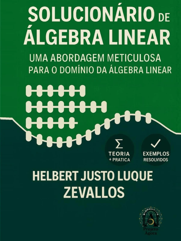 Solucionário de Álgebra Linear: Uma Abordagem Meticulosa para o Domínio da Álgebra Linear (Soluçãorios da Série Licenciatura em Matemática) - Image 1