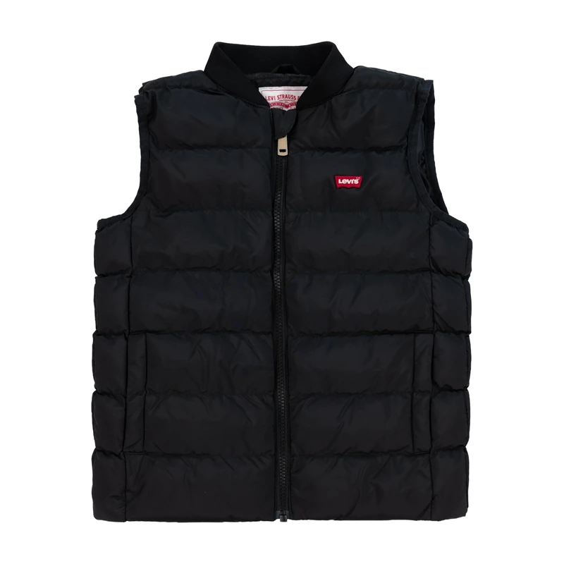 Levi's Lightweight Puffer Vest Boys Black