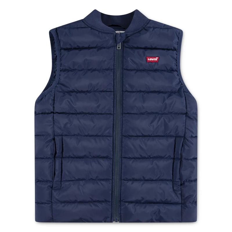Levi's Lightweight Puffer Vest Boys Grey