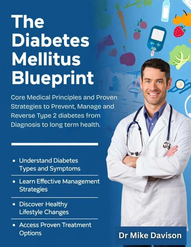 The Diabetes Mellitus Blueprint: Core Medical Principles and Proven Strategies to Prevent, Manage, and Reverse Type 2 Diabetes—From Diagnosis to Long-Term Health.