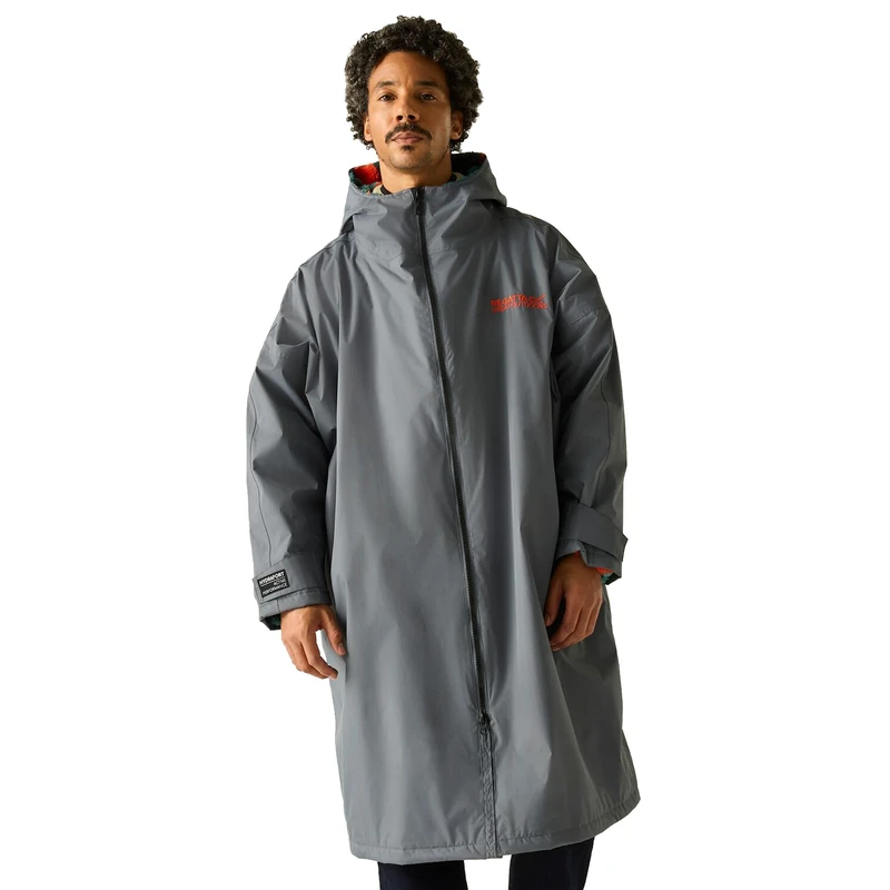 Regatta Mens Womens Waterproof Changing Robe Oversized Fleece Lined Windproof