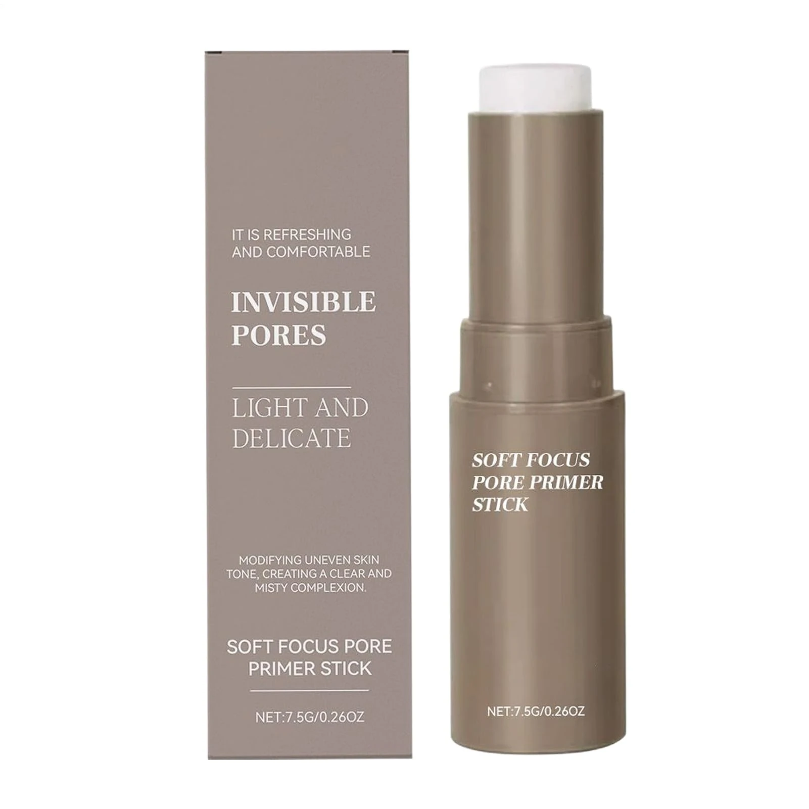 Perfect Skin Primer - Pore Filler Stick for Makeup | Silicone Blend with Matte Finish, Oil Control Moisturizer, Wedding Party Base, Daily Self Care Prep, Girls Cosmetic Routine