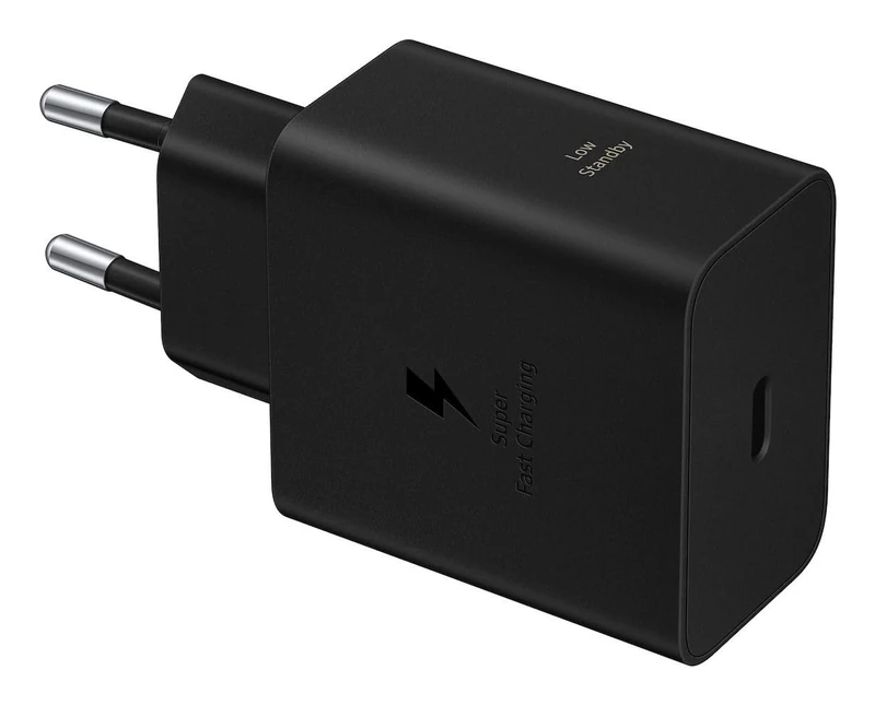 Samsung EP-T6010 Original 60W Super Fast Charging Charger, USB-C Port (Wireless), Black - Image 1