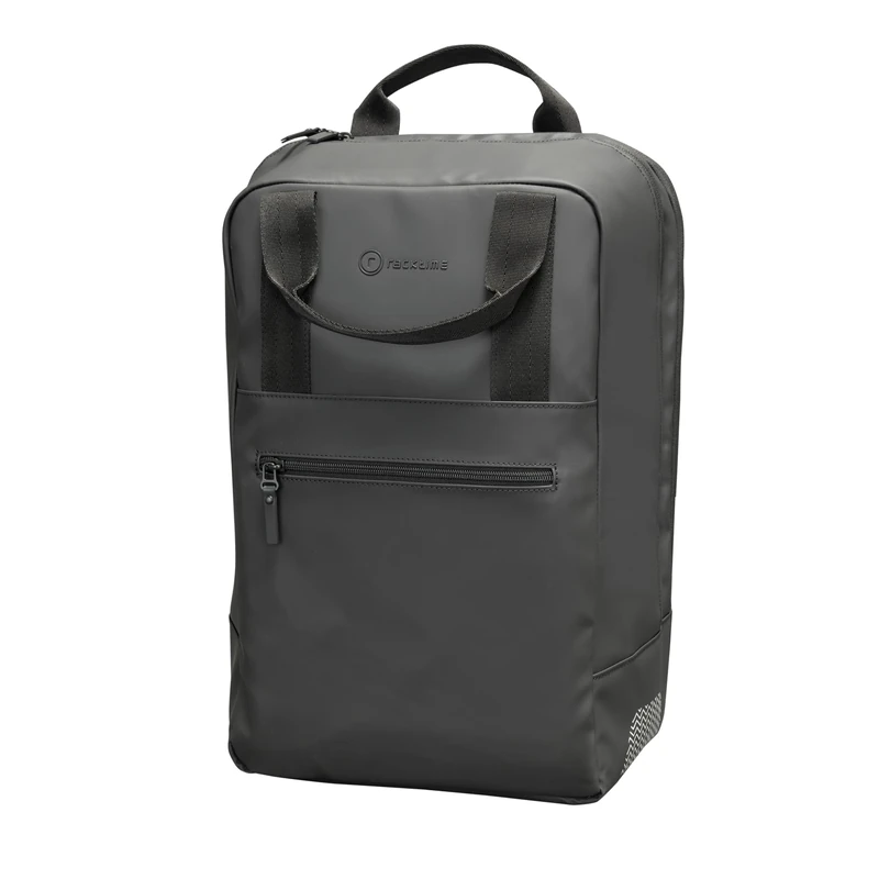 Racktime VIVI Pannier Rack Bag, Backpack Function, Hook System, Black