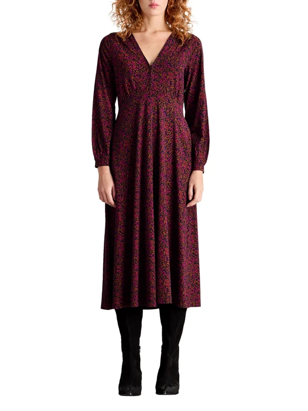 White Stuff Women's Megan Dress, Pink Mlt, 12