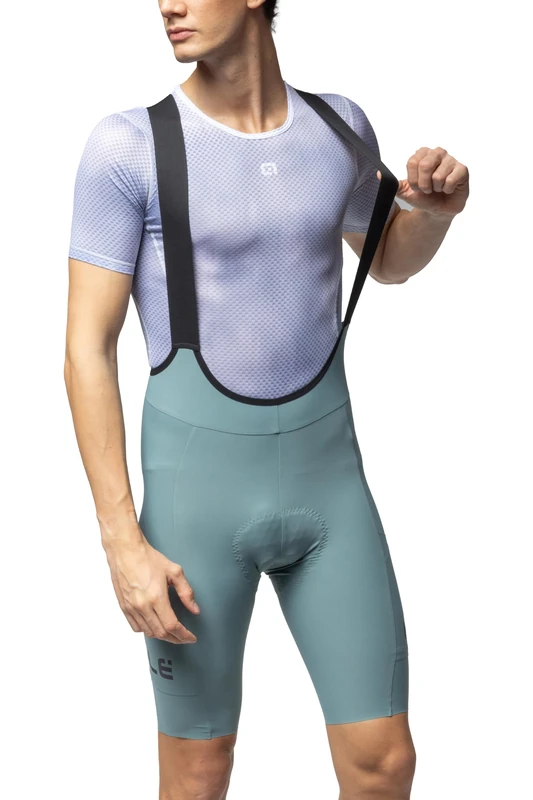Alé Cycling Men's Off Road - Gravel Gravel-Pro Bib Shorts, Eucalyptus, XXL
