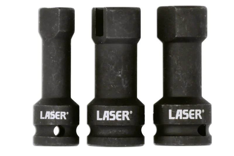 Laser 9268 Deep Sockets for Strut Channel 1/2"D - 3pc