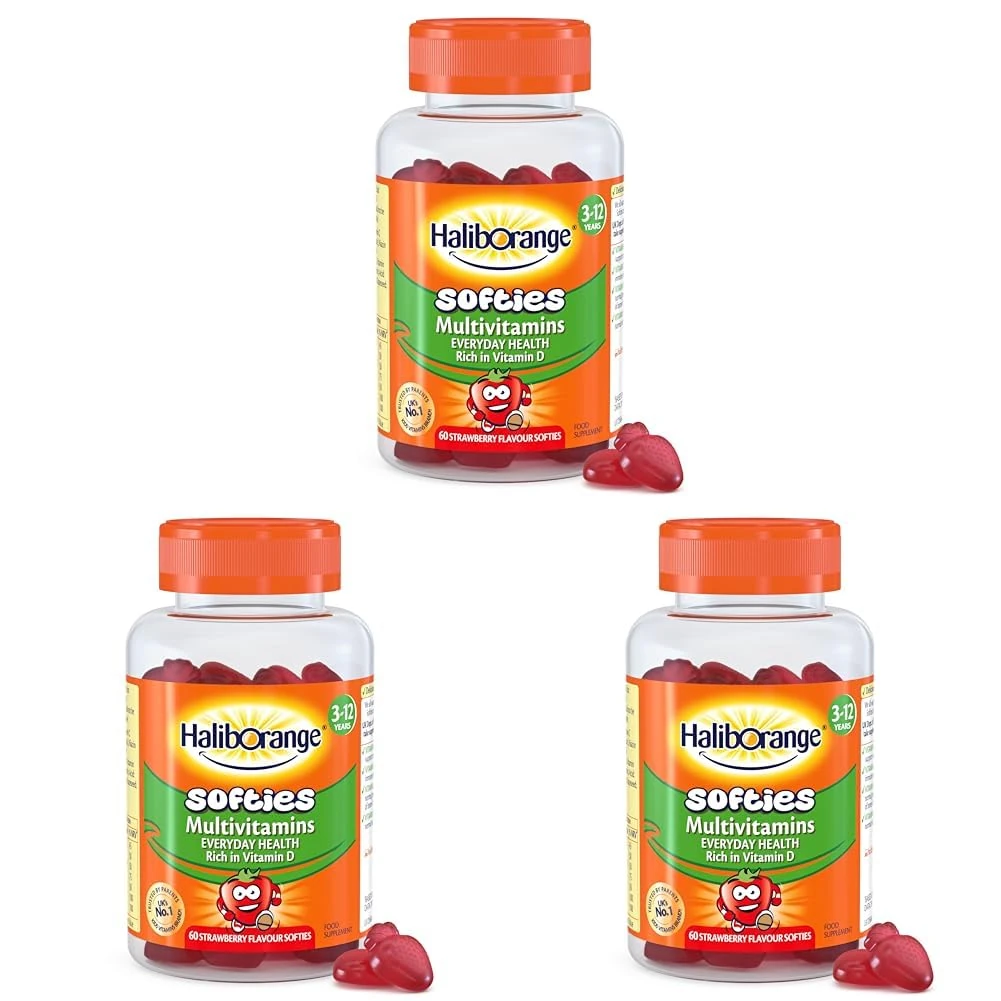 Haliborange Multivitamins Fruit Softies 180 Pack