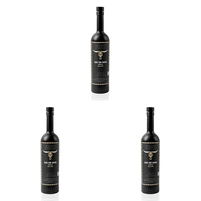 Ojo De Dios Café Mezcal 70 cl | Award Winning Coffee Liqueur | Handcrafted from Agave | Sustainably Farmed | Ideal for Cocktails & Sipping (Pack of 3)