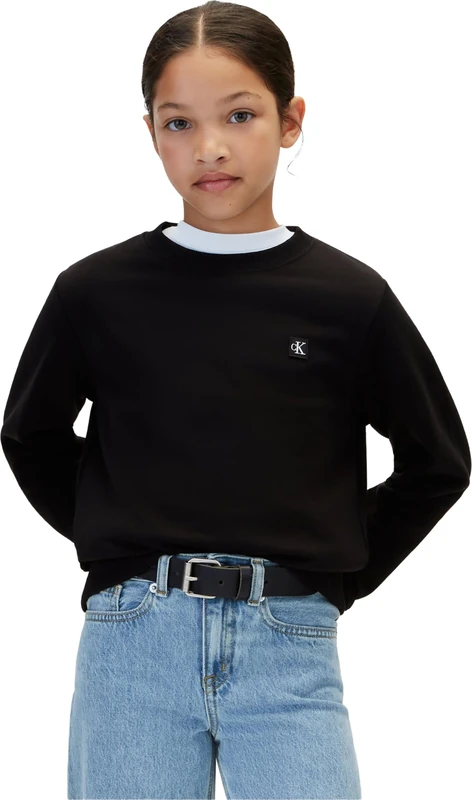 Calvin Klein Unisex Mini Badge Cn LV1CKTJB11 BLACK 14 Years
