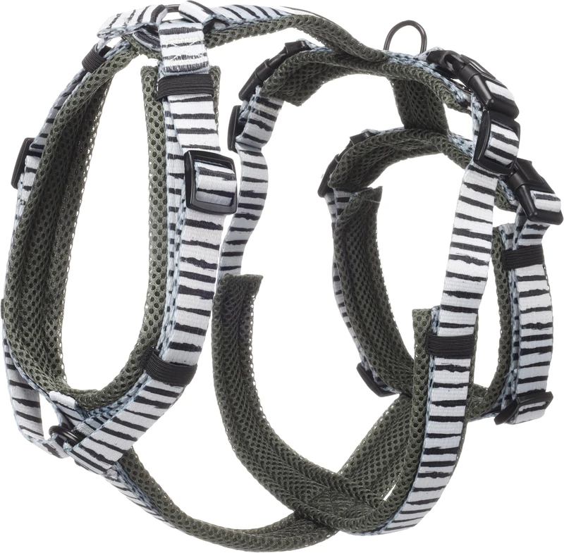Dog Safety harness Uluwatu White M 46-74cm 52-74cm 47-69cm 20mm
