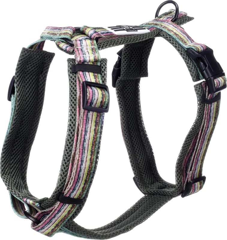 Dog Harness Y-shape Emerald Green L 46-80cm 60-86cm 25mm
