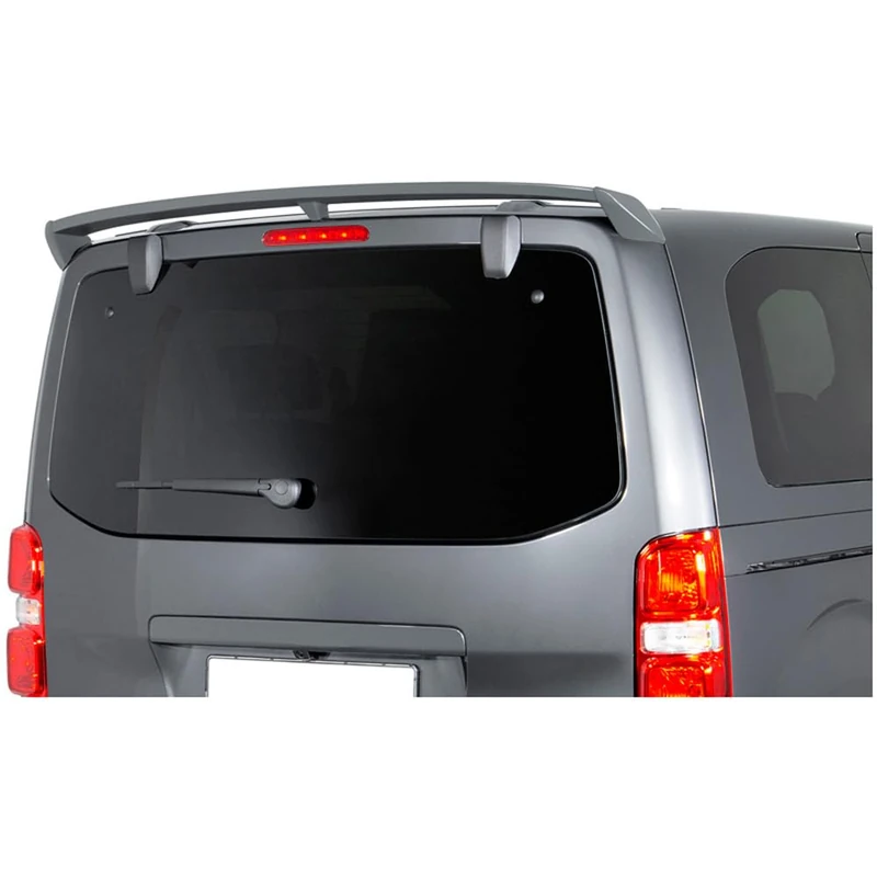 Roof spoiler compatible with Citroën Jumpy/Dispatch/Spacetourer & Peugeot Expert III/Traveller & Toyota Proace 2016- & Opel Vivaro C/Zafira Life 2019- & Fiat Scudo/Ulysse 2022- (with rear hatch) (PU)