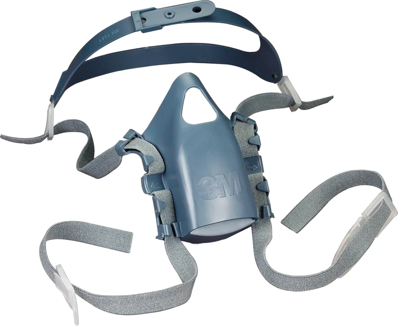 3M Reusable Respirator Head Harness Assembly for 3M Reusable Half Mask 7500 Series, 7581 - Image 1