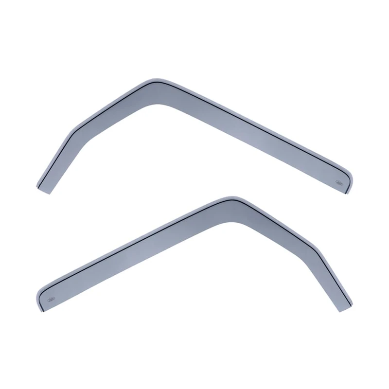 DGA Wind Deflectors compatible with Jeep Wrangler III (JK) 2/4-doors 2007-2018 (2-pieces) - Image 1