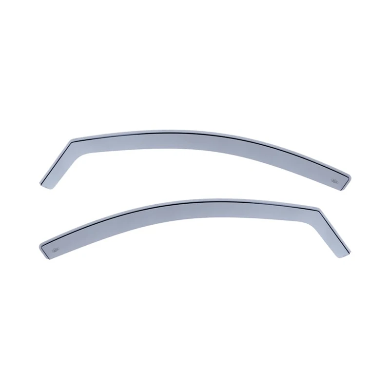 DGA Wind Deflectors compatible with Mitsubishi Triton (L200) Double Cab 2015- & Fiat Fullback Double Cab 2016- (2-pieces) - Image 1