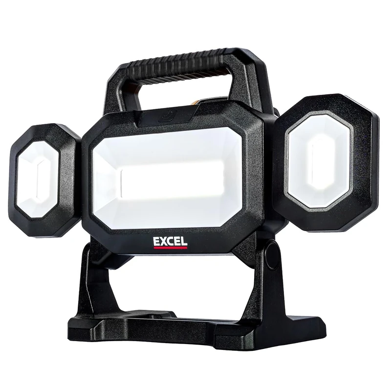 Excel 18V LED Work Light 5000 Lumens with Multi-Brand Battery Compatibility - Image 1