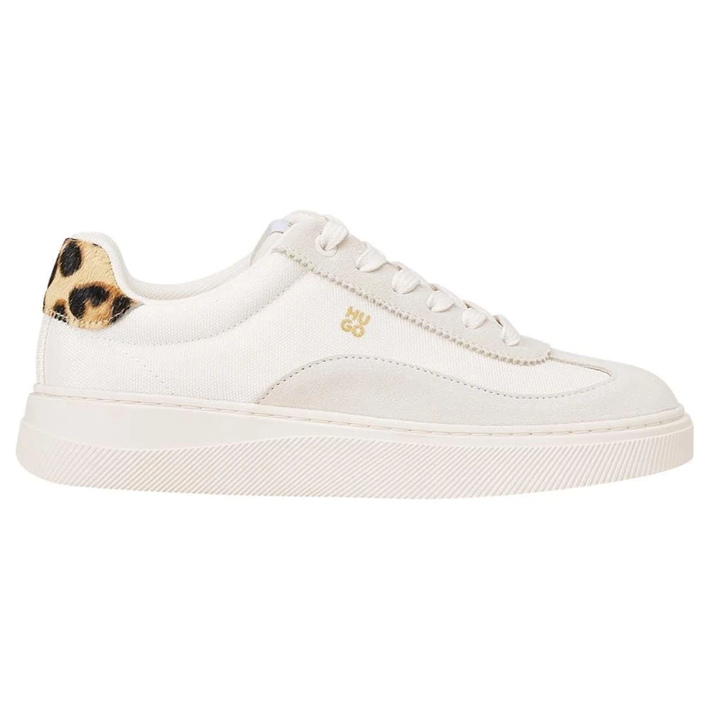Hugo Women's Lyzz_Tenn_svsdleo 10281962 01 Trainers, Open White, 5 UK