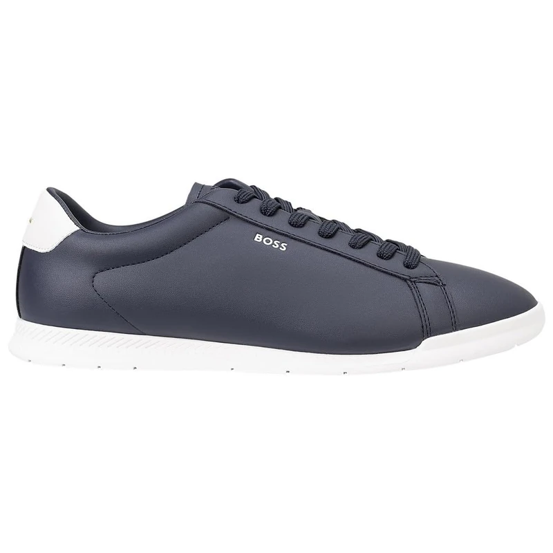BOSS Men's Nitan_Lowp_PLTD 10278343 01Low-Profile Trainers, darkblue, 6 UK
