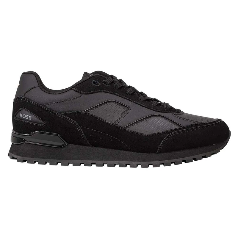 BOSS Men's Parkour-l_runn_mithp 10271652 Trainers, black, 11.5 UK