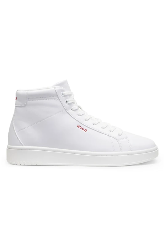 Hightop Sneakers Aus Kunstleder