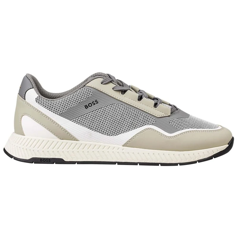 BOSS Men's Titanium_Runn_Methal 10281856Trainers, Open Beige., 7 UK