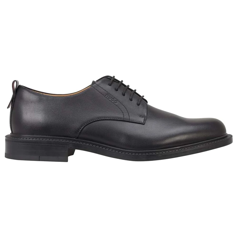 Hugo Men's Lysander_derb_ltst 10277827 01Derby Shoes, Black, 12 UK