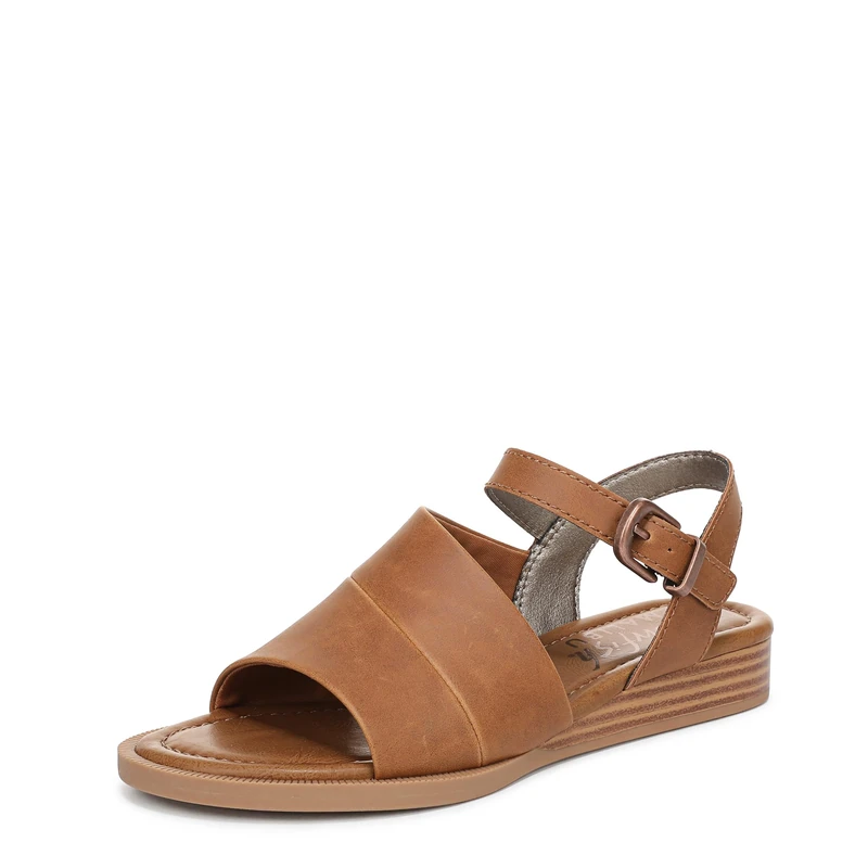 Blowfish Malibu Women's Ardice Flat Sandals, Scotch Brown, Medium Fit, UK 5