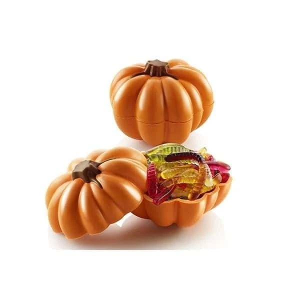 Silikomart | Pack of 4 Thermoformed Silicone Molds, Pumpkin Shape, Size 138 x 103 mm - Image 1