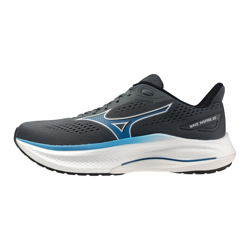 Mizuno Men's Wave Inspire 22 Men's, Dark Slate-Blue Jewel, 9 Wide
