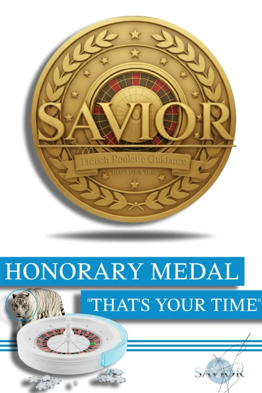 Honorary Medal - Savior French Roulette Guidance: Savior Casino - Certificate of Reward Accomplishment (I|I TEMPLE OF REWARDS I|I) - Image 1