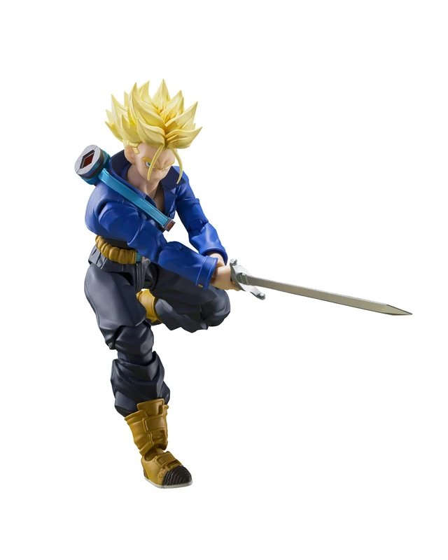 TAMASHII NATIONS - Dragon Ball Z - Super Saiyan Trunks -The Boy from The Future- (Reissue) S.H.Figuarts Action Figure