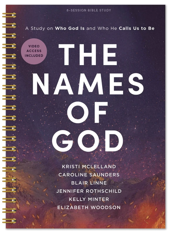 The Names of God Bible Study Book with Video Access