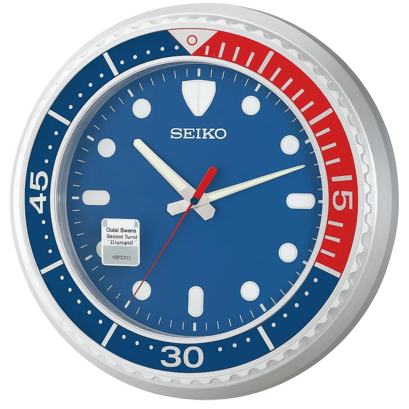 Seiko Clock Wall Clock White - Image 1