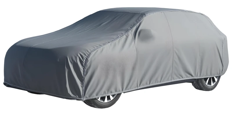 SIXTOL Car Cover Premium SUV | Premium Car Cover | Breathable Full Garage | UV, Rain and Dust Protection | With Storage Bag