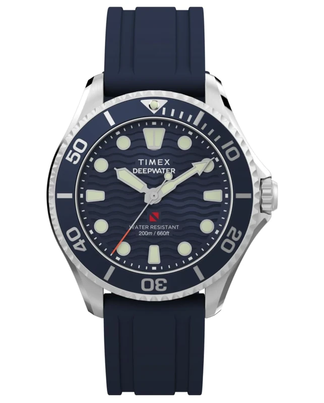 Timex Unisex Analogue Quartz Watch Deep Water Meridian