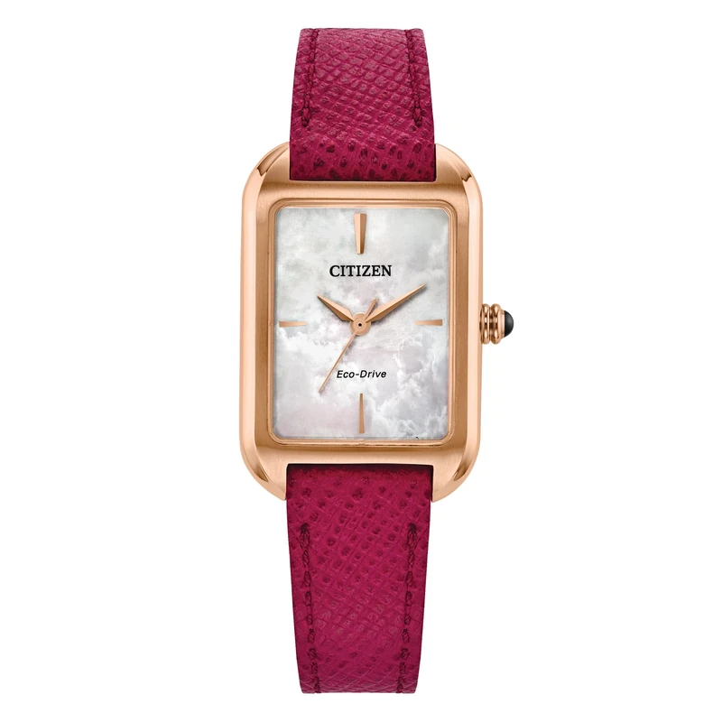 Citizen Women's Classic Watch, Mother-of-Pearl, 35x24MM, EM1193-08D
