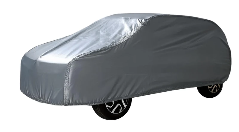 SIXTOL CAR COVER BASIC SUV XL | Car Cover 533x196x150cm | Waterproof Polyester Cover | UV Protection