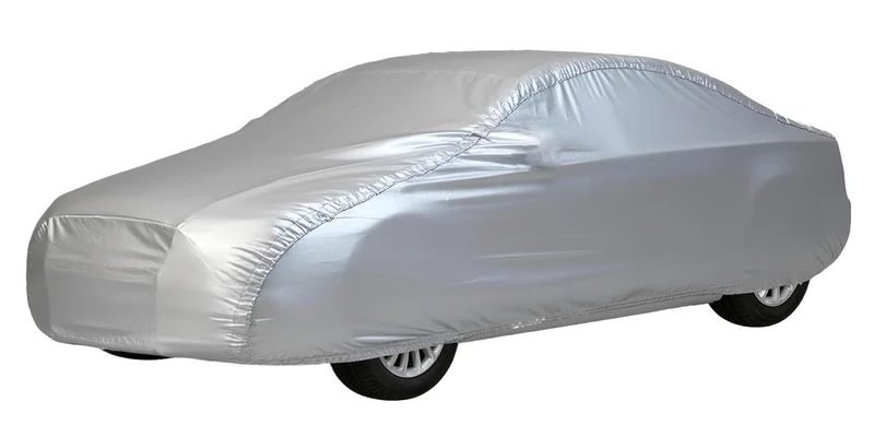 SIXTOL CAR COVER BASIC XL | Car Cover 533x178x120cm | Waterproof Polyester Cover | UV Protection - Image 1